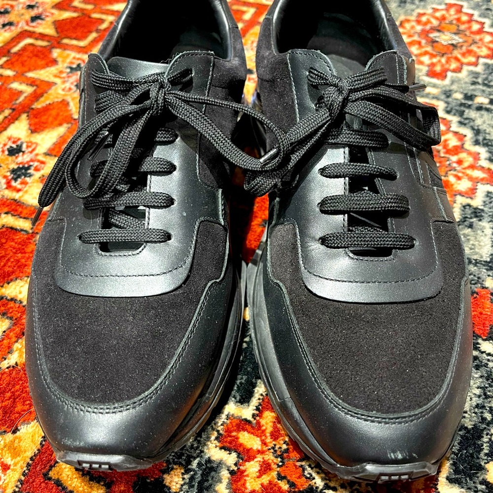 Salvatore Ferragamo Rainbow Gancini Sneaker - 9.5